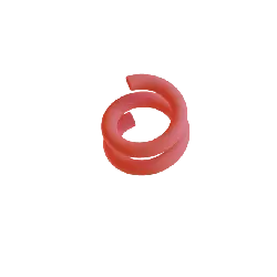 Red Spiral Object - geometric shape - Free PNG