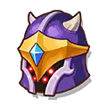 Purple Winged Helmet - helmet - No Watermark PNG