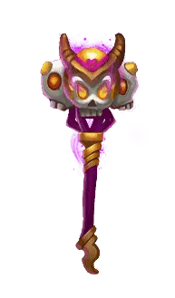 Purple Magic Staff - staff - Transparent Background PNG