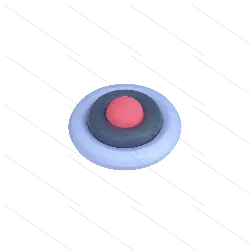 Concentric Circle Button - minimalistic - Free PNG