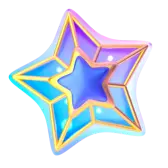 Colorful Star - pentagram - PNG