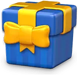 Gift Box - PNG Images - blue