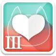 Heart Owl - cute - High Resolution PNG