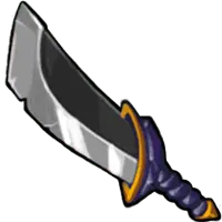 Curved Blade Sword - purple - Lossless PNG