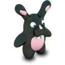 Black Rabbit - Transparent Layer PNG