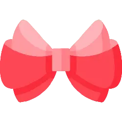 Pink Bow Tie - pink - ribbon - Transparent Background PNG