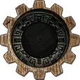 Gear Badge - badge - Transparent Layer PNG