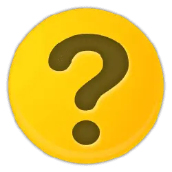 Yellow Question Mark Emoji - question mark - Lossless PNG