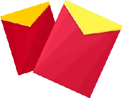 Envelope - colorful - PNG