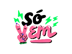 Pink Hand Gesture Letter Logo - logo - Lossless PNG