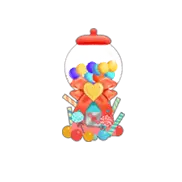 Candy Machine - happiness - Transparent Background PNG