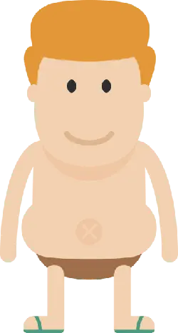 Cartoon Character - simple - illustration - High Resolution PNG