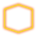 Hexagon - line - outline - PNG
