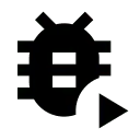 White Lines on Black Background - geometric - Recommended PNG