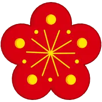 Plum Blossom - red - Free Download PNG