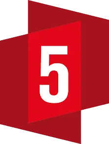 Number Five - modern - High Resolution PNG