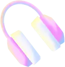 Colorful Headphones - Curated PNG