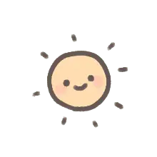 Smiling Sun - Free PNG