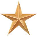 Five-pointed Star - Lossless PNG