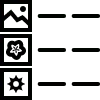 White Line Pattern on Black Background - geometric - Free PNG