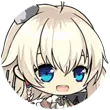 White Hair Blue Eye Anime Character - character - No Watermark PNG