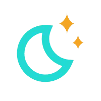 Crescent and Stars - symbol - No Background PNG