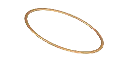 Gold Bracelet - gold - High Resolution PNG