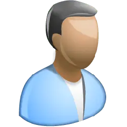 Blue Suit Man - avatar - PNG