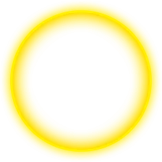 Yellow Halo - glow - No Background PNG