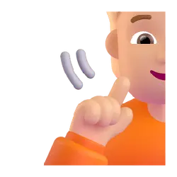 Orange Cartoon Character - smile - Lossless PNG