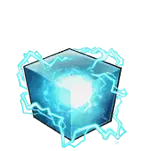 Blue Energy Crystal - No Background PNG