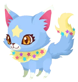 Star-Tailed Blue Fox - fox - Free PNG