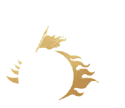 Flaming Flag - logo - Transparent Background PNG
