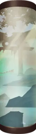 Mysterious Landscape Painting - painting - Free Download PNG