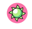 Sunflower - green - Transparent Background PNG