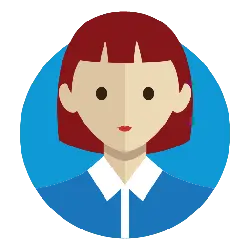 Red-haired Female Avatar - character - Free PNG