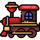 Train - cartoon - High Resolution PNG
