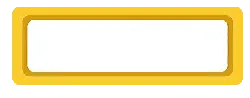 Yellow Rectangle Button - High Resolution PNG