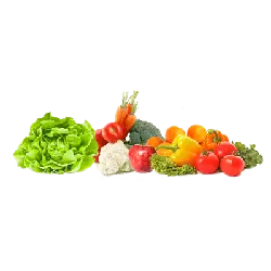 Lettuce、 Tomato、 Carrot、 Cauliflower、 Pepper、 Apple、 Broccoli、 Tomato - nutritious - PNG