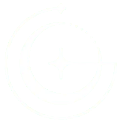 Crescent Star - simple - Transparent Background PNG
