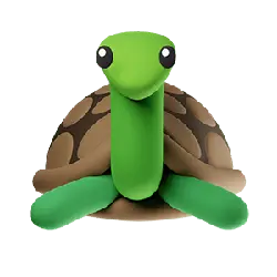 Sea Turtle - green - PNG