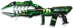 Green Mechanical Gun - green - PNG