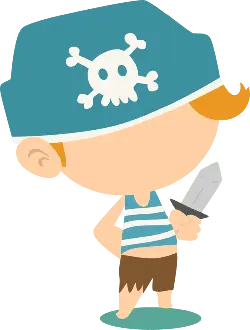 Pirate Boy - pirate - No Watermark PNG