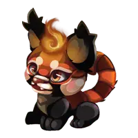 Fire Fox - Lossless PNG