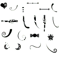 Decorative Patterns - candy - No Watermark PNG