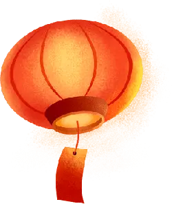 Lantern - red - chinese - Lossless PNG