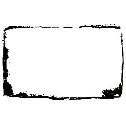 Black Rectangle Frame - outline - frame - Transparent Layer PNG