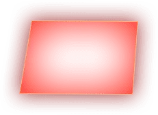 Red Glowing Rectangle - black - High Resolution PNG