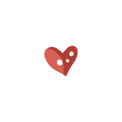 Red Heart Emoji - simple design - Free Download PNG