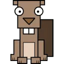 Cartoon Squirrel - cartoon - High Resolution PNG